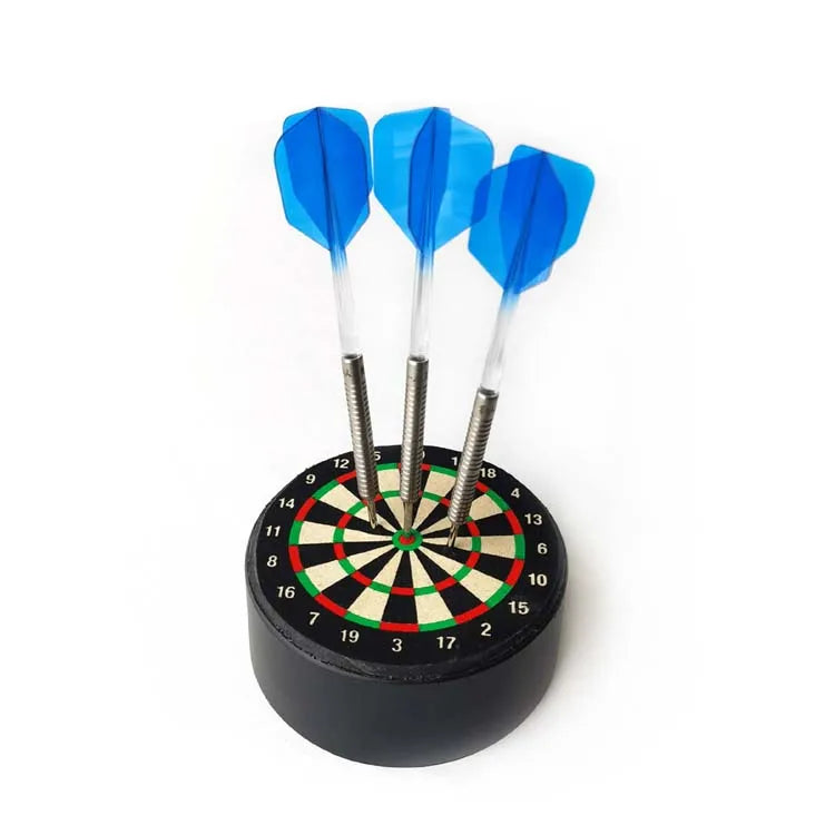 Mini Dart Board Stand – 10cm Hemp Display Base for Darts or Target Practice
