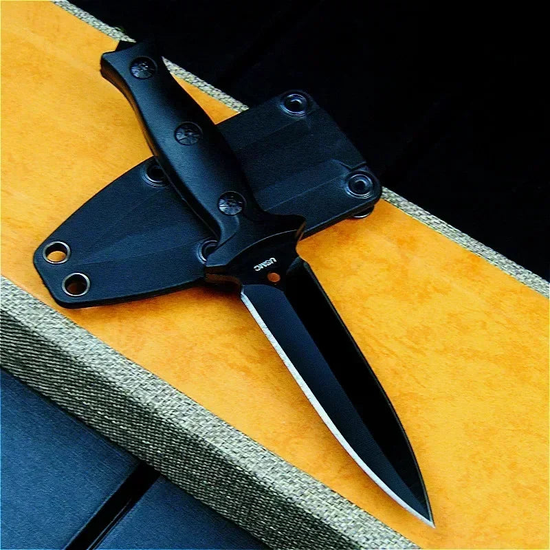Fixed Blade Tactical Knife, Survival & Hunting Knife, Combat Outdoor Gear, Pocket Rescue EDC Tools