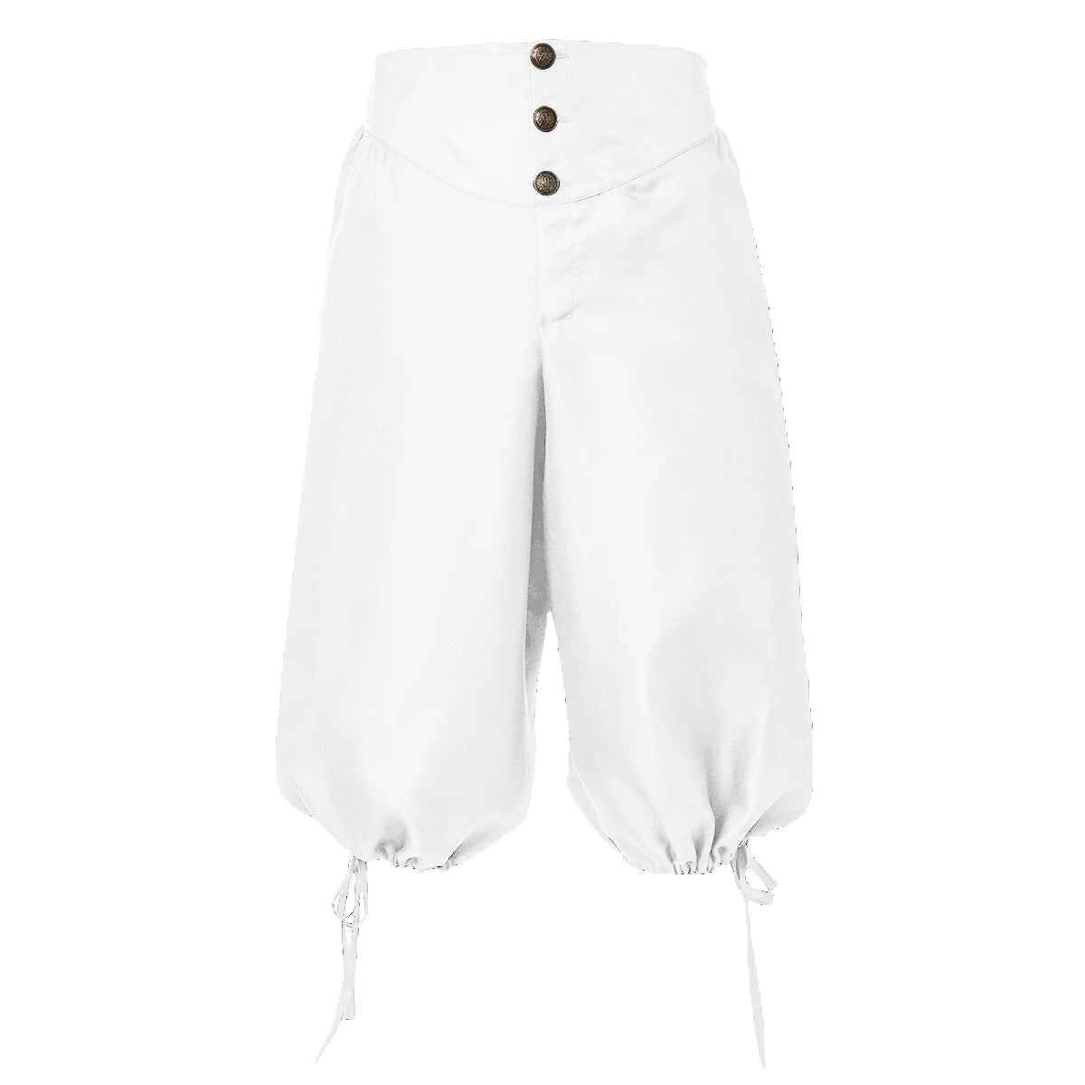 Men's Pirate Pants – Renaissance Medieval Viking Cosplay Shorts for LARP & Carnival