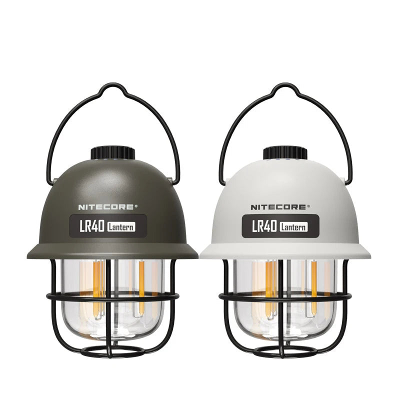 LR40 2-in-1 Camping Lantern & Power Bank – 100 Lumens, USB-C Rechargeable
