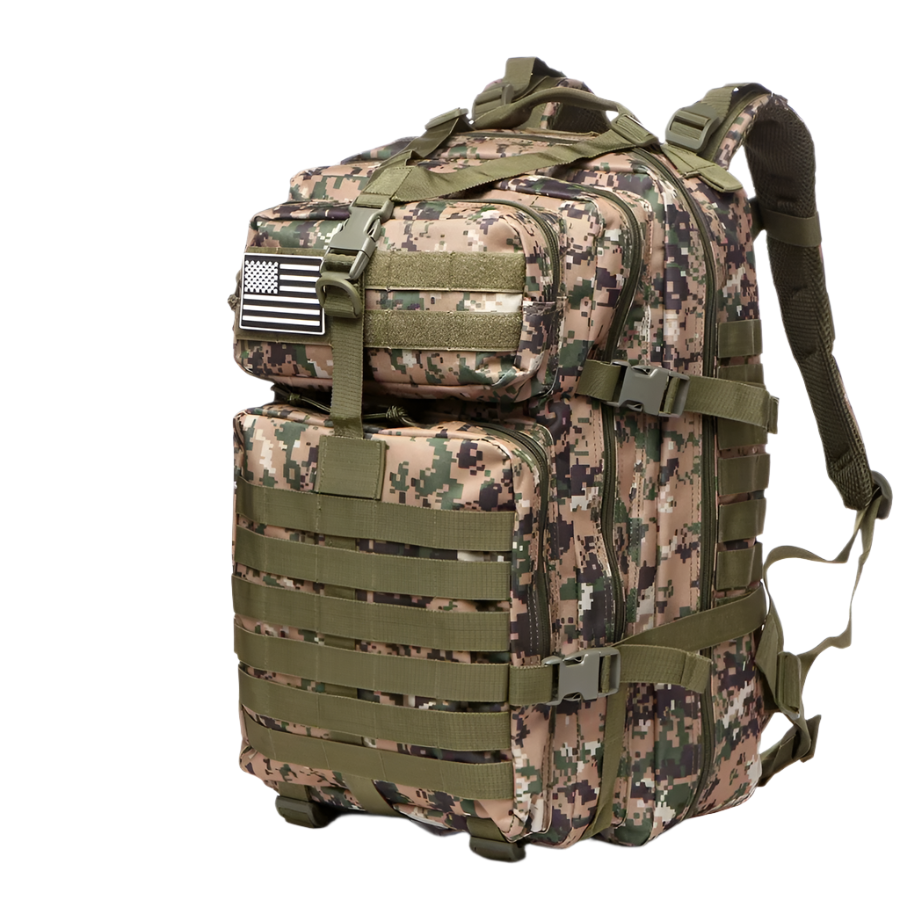 Waterproof Tactical Backpack 25L/50L for Hiking, Camping, Fishing and Hunting