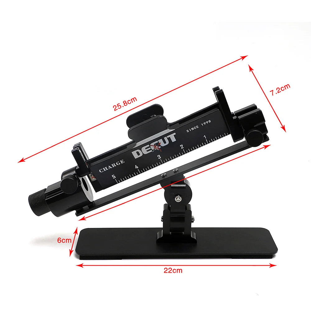 Arrow Fletching Jig with Adjustable Angles for Precision Feather Bonding