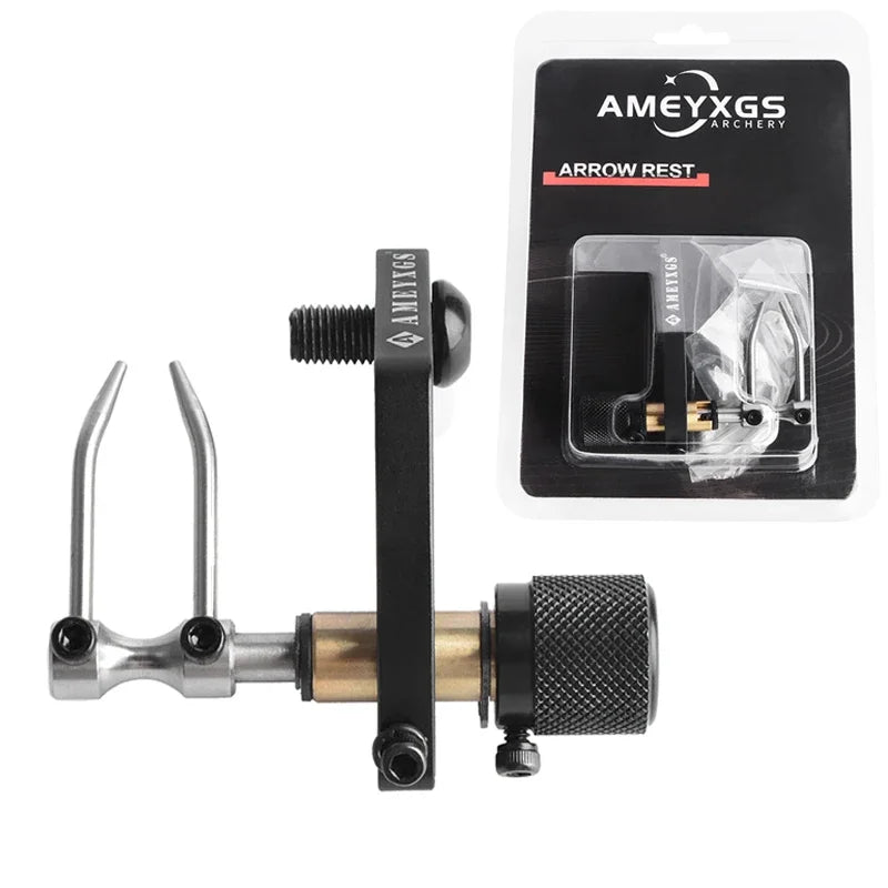 Archery Arrow Rest – Adjustable Aluminium Alloy Rest For Recurve & Compound Bows