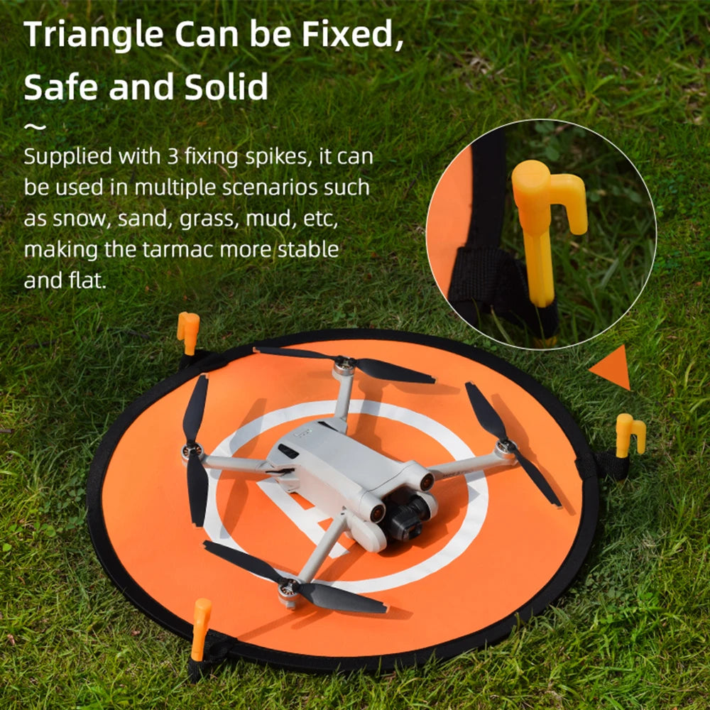 Foldable Drone Landing Pad with Double-Sided Design for DJI and FIMI Models