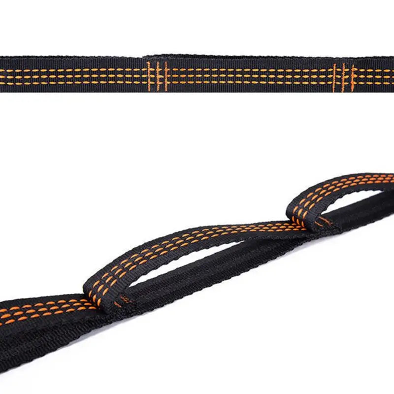 Adjustable Hammock Straps for Tree Hanging and Aerial Yoga – 1m Polyester Belt