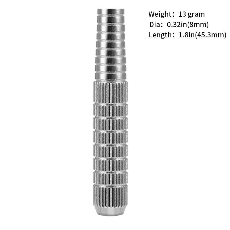 6PCS Copper Dart Barrels Replacement –  with Shafts for Soft & Steel Tip Darts