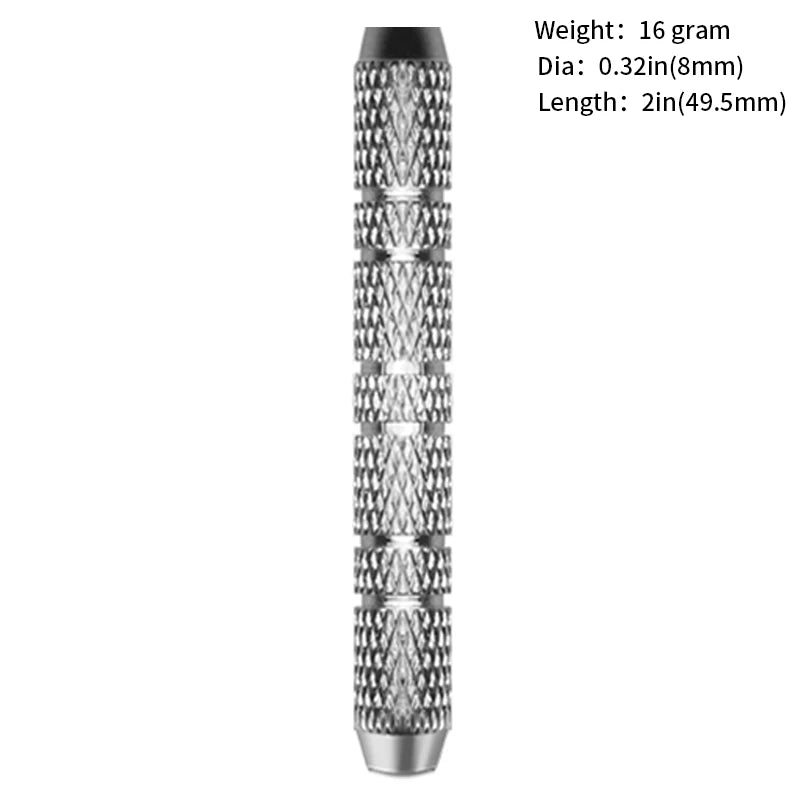 6PCS Copper Dart Barrels Replacement –  with Shafts for Soft & Steel Tip Darts