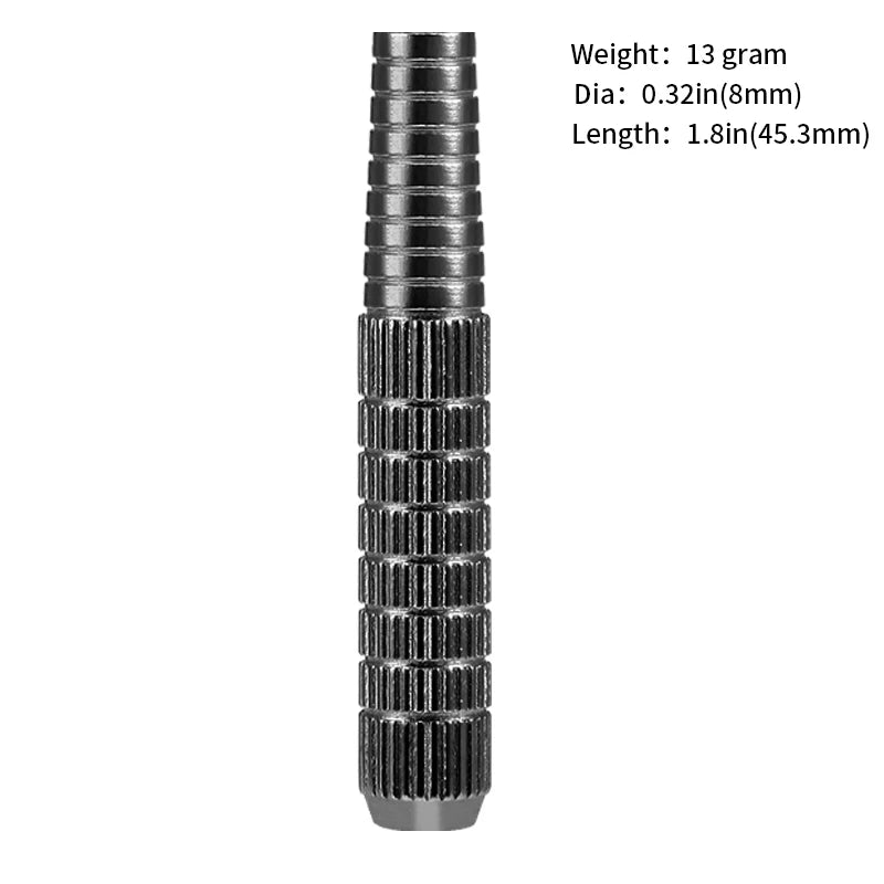 6PCS Copper Dart Barrels Replacement –  with Shafts for Soft & Steel Tip Darts