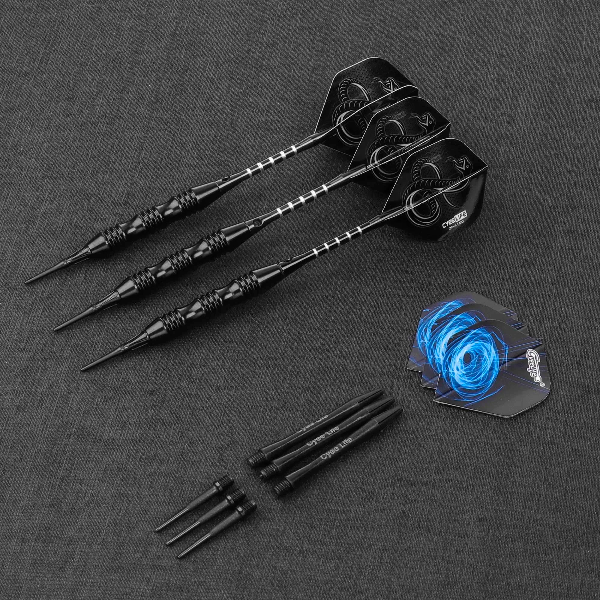 20g Soft Tip Dart Set – Aluminum Shafts for Electronic Dartboards, Indoor & Outdoor Games