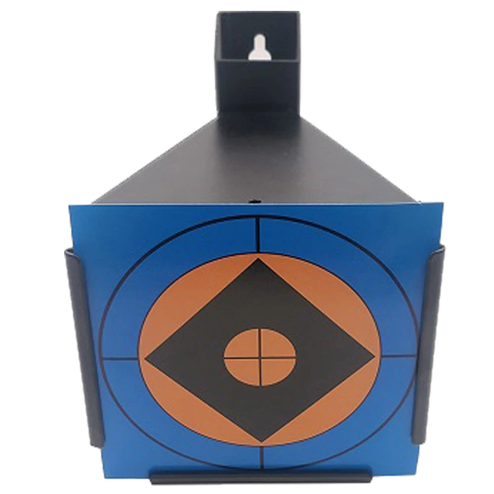 Funnel Shape Bullets Collector with Paper Targets – Airsoft and Pellet Gun Shooting