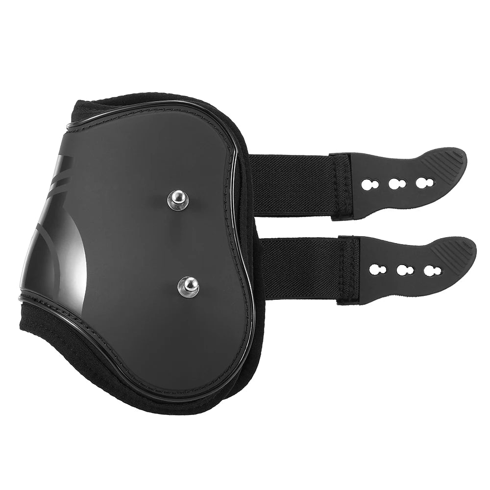 2PCS Adjustable Neoprene Horse Leg Boots – Tendon & Fetlock Support