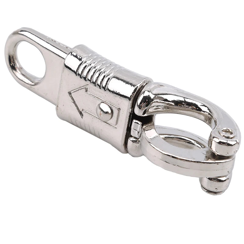 Horse Panic Clip Buckle 10cm Zinc Alloy Quick Release Terror Hook Snap for Equestrian Sports
