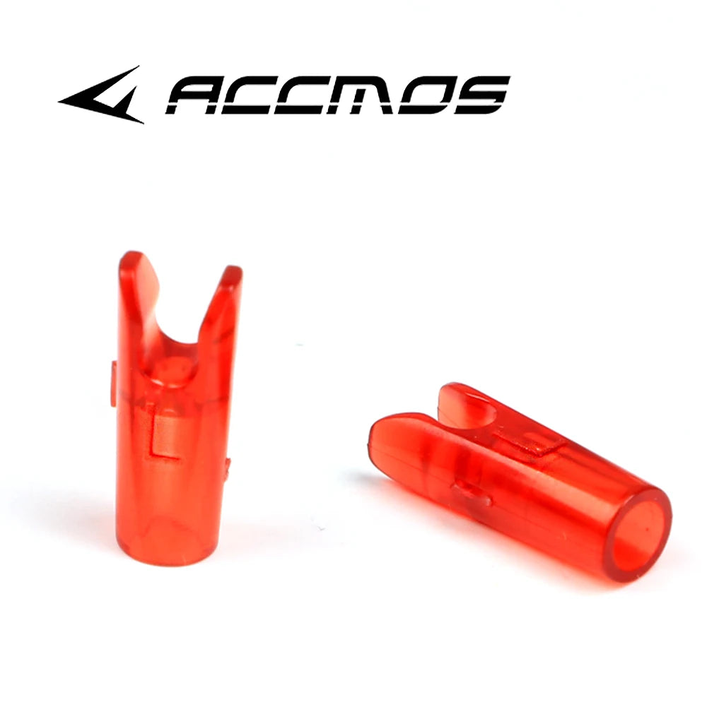 60pcs Plastic Arrow Pin Nocks, Size L & S For ID4.2mm, ID6.2mm, 3.2mm, DIY Arrow Shaft Archery