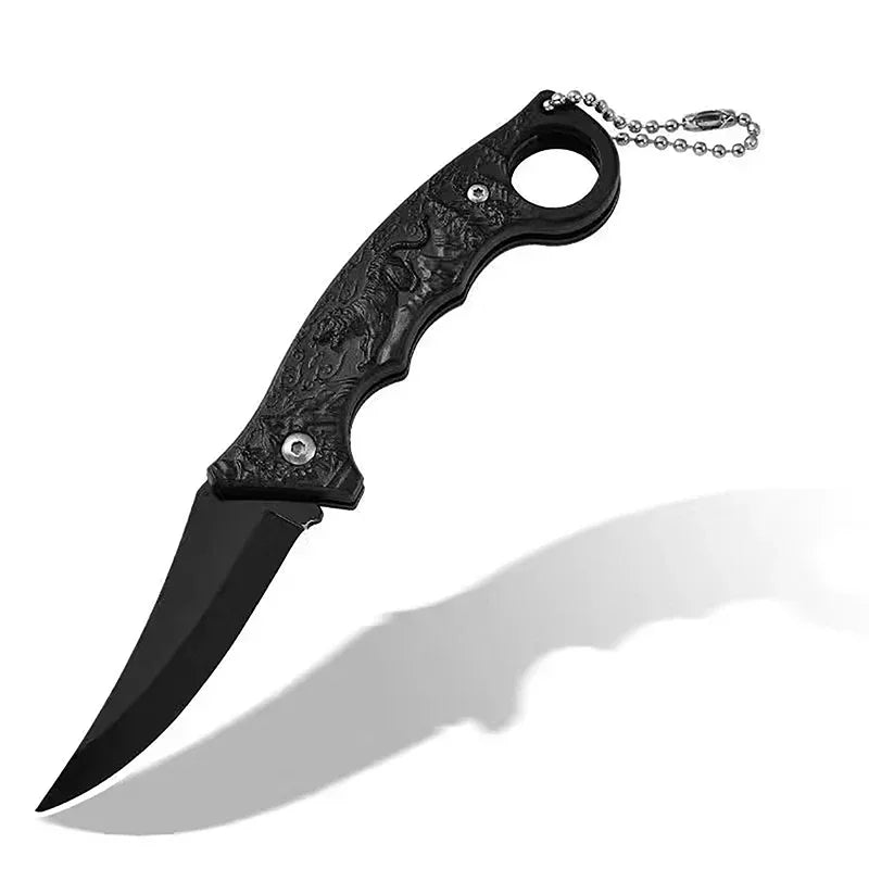 Portable Folding Pocket Knife – Keychain Travel Tool for Camping & Gifts