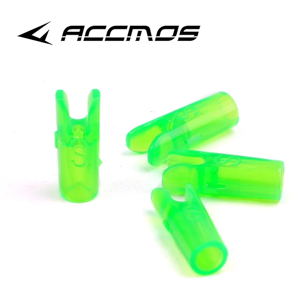 60pcs Plastic Arrow Pin Nocks, Size L & S For ID4.2mm, ID6.2mm, 3.2mm, DIY Arrow Shaft Archery