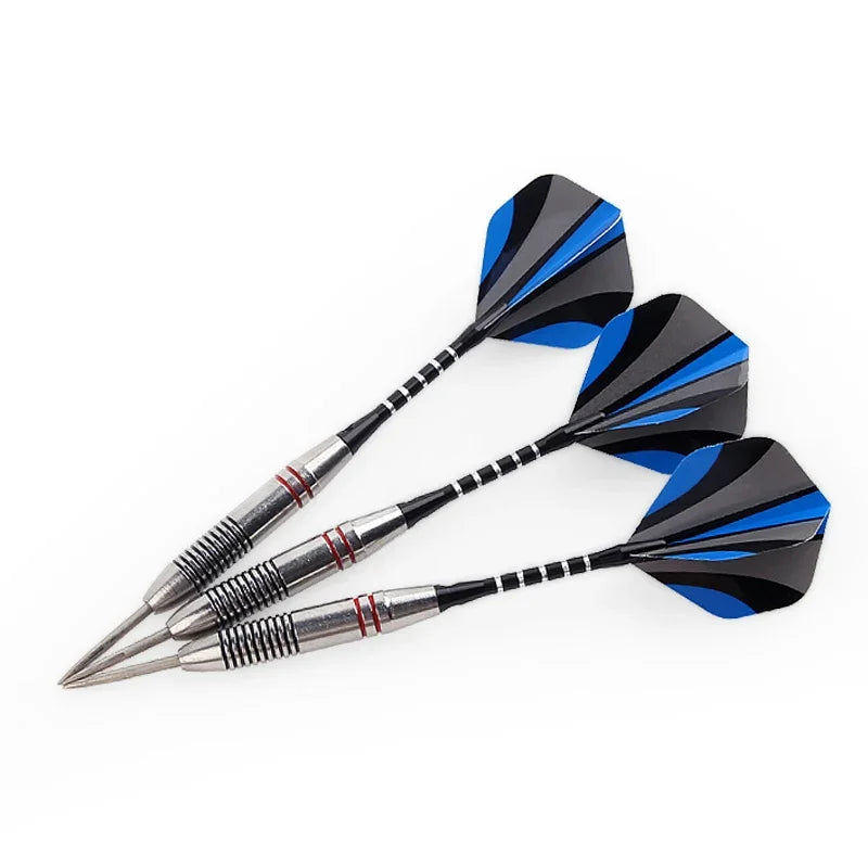 Professional 24g Steel Tip Darts – 3pcs Set with Aluminium Shafts & High-Quality Flights