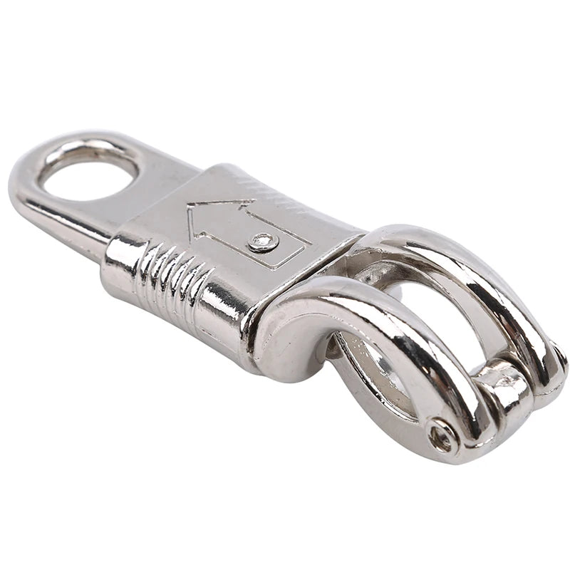 Horse Panic Clip Buckle 10cm Zinc Alloy Quick Release Terror Hook Snap for Equestrian Sports