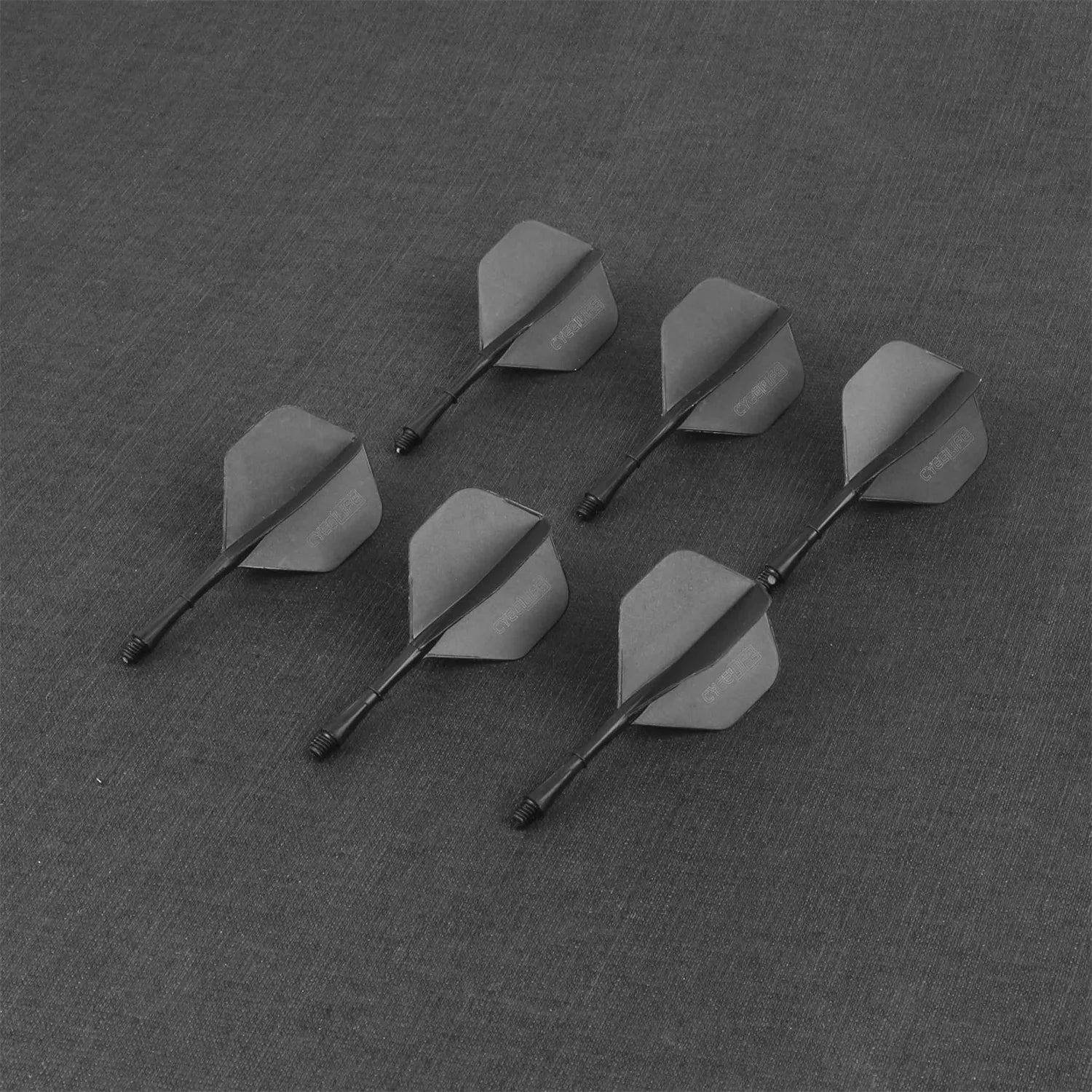 6PCS Integrated Dart Flights & Shafts Set – 2BA Screw In-One, Durable & Anti-Fall