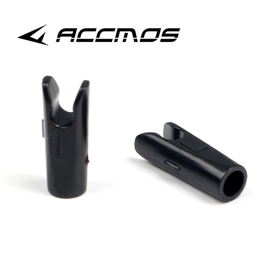 60pcs Plastic Arrow Pin Nocks, Size L & S For ID4.2mm, ID6.2mm, 3.2mm, DIY Arrow Shaft Archery