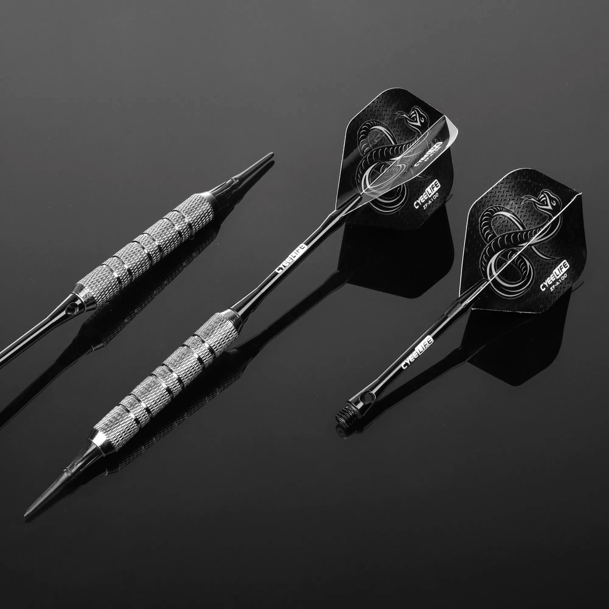 CYEELIFE 18g/20g Soft Tip Darts – Fall-Resistant Integrated Set for Practice & Competition