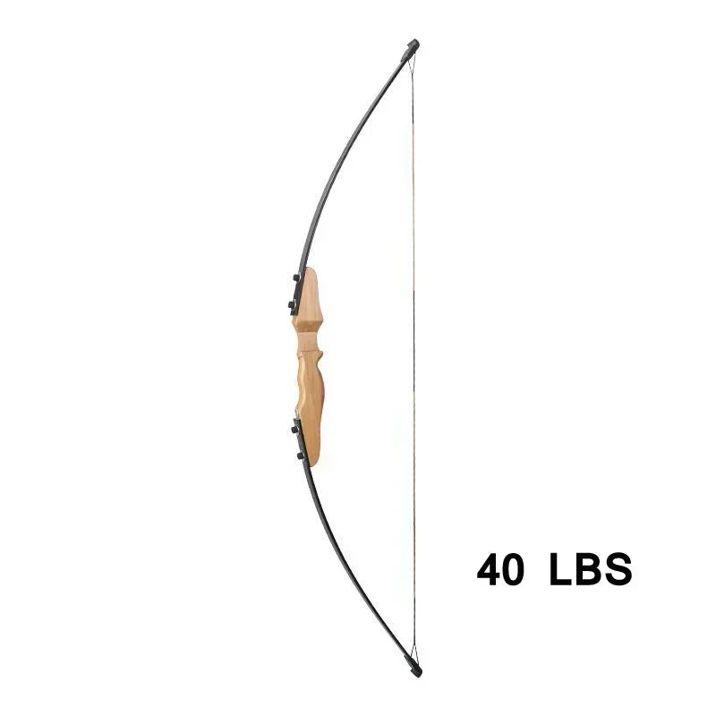 30/40lb 51" Straight Entry Bow for Kids and Youth Archery, Hunting & Target Shooting