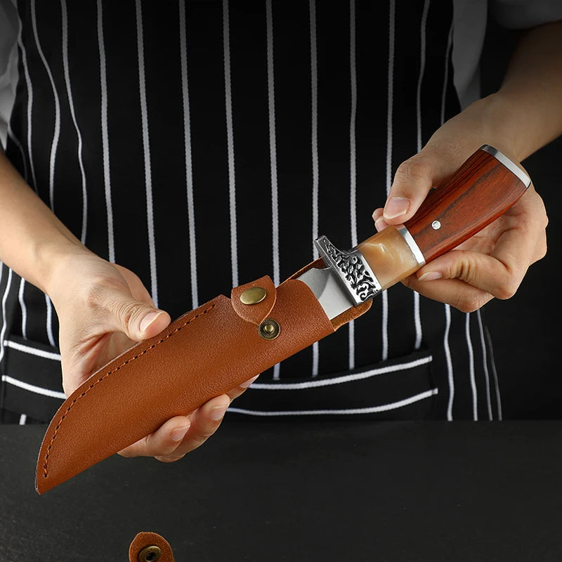 Wild Survival Self-defence Knife – Portable Mini Stainless Steel Pocket Knife