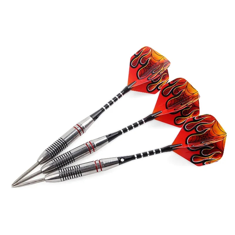 Professional 24g Steel Tip Darts – 3pcs Set with Aluminium Shafts & High-Quality Flights