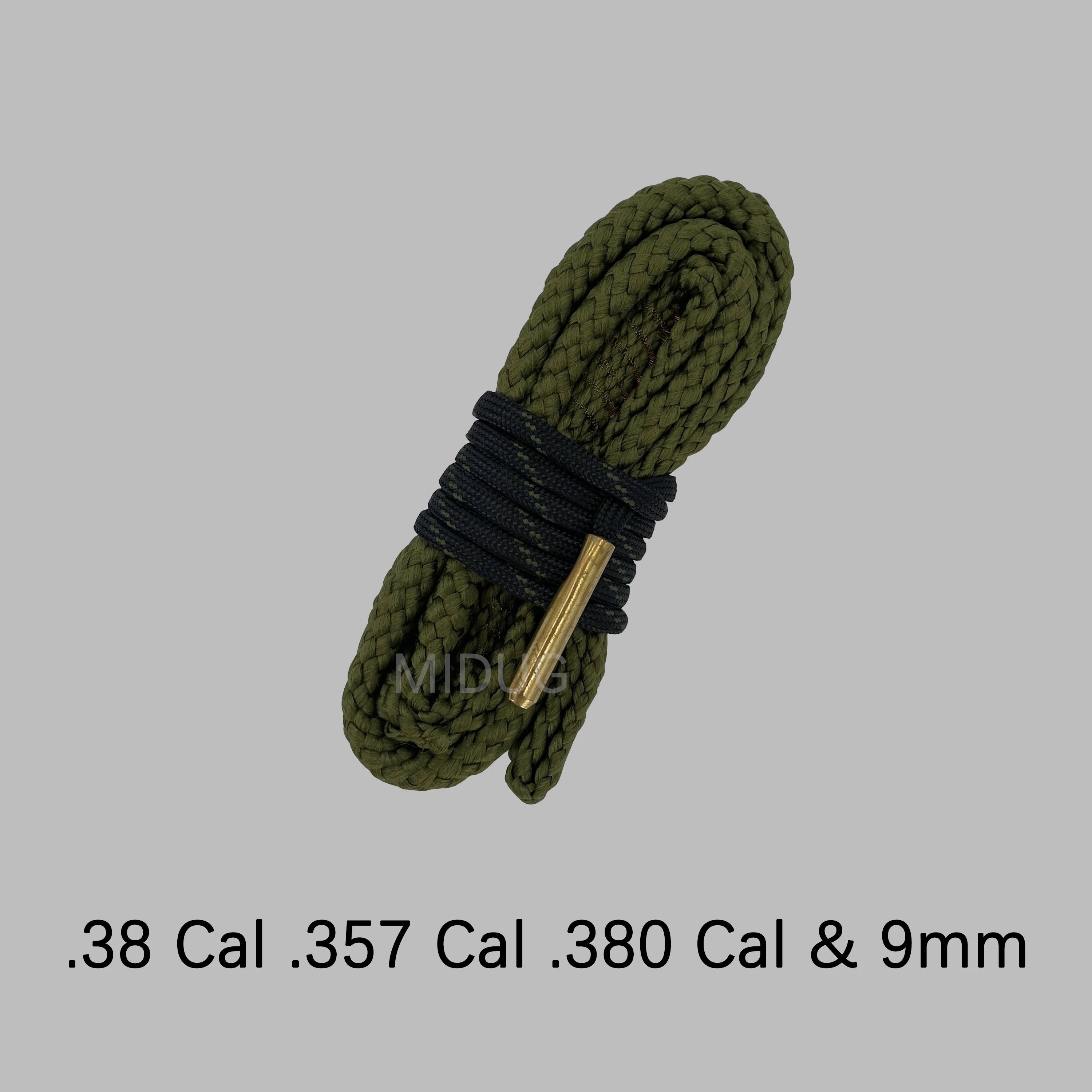 Bore Snake Cleaning Kit – Barrel Brush Rope for 12 GA, 9mm, .22, .223, .308, .44, .45cal & More