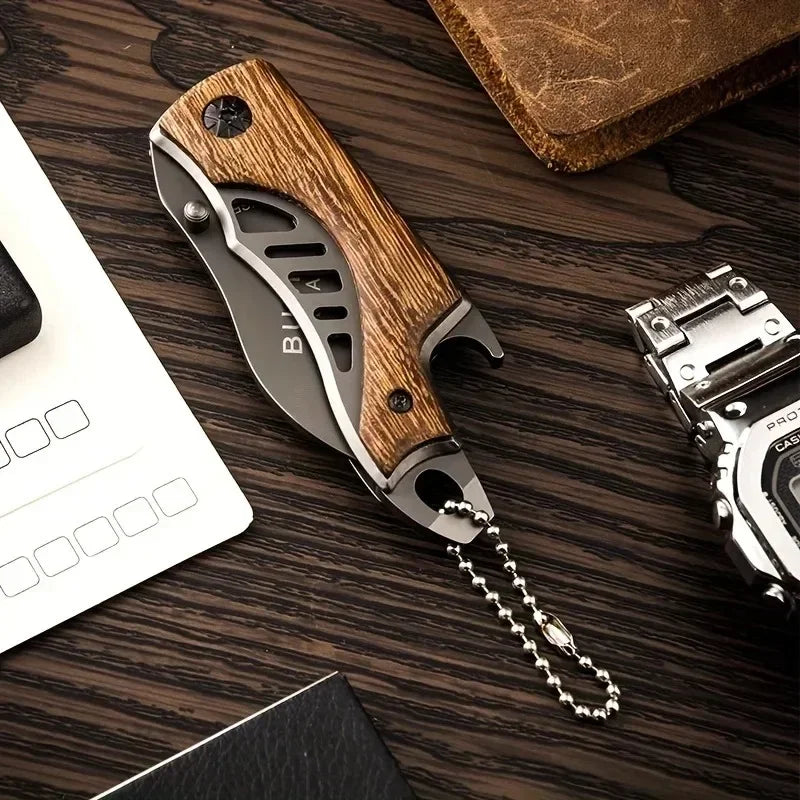 EDC Multi-Function Folding Knife – Pocket Tool with Bottle Opener