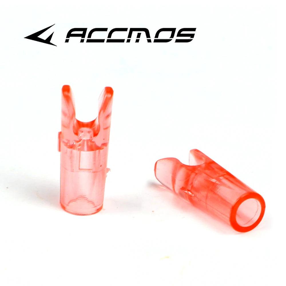 60pcs Plastic Arrow Pin Nocks, Size L & S For ID4.2mm, ID6.2mm, 3.2mm, DIY Arrow Shaft Archery