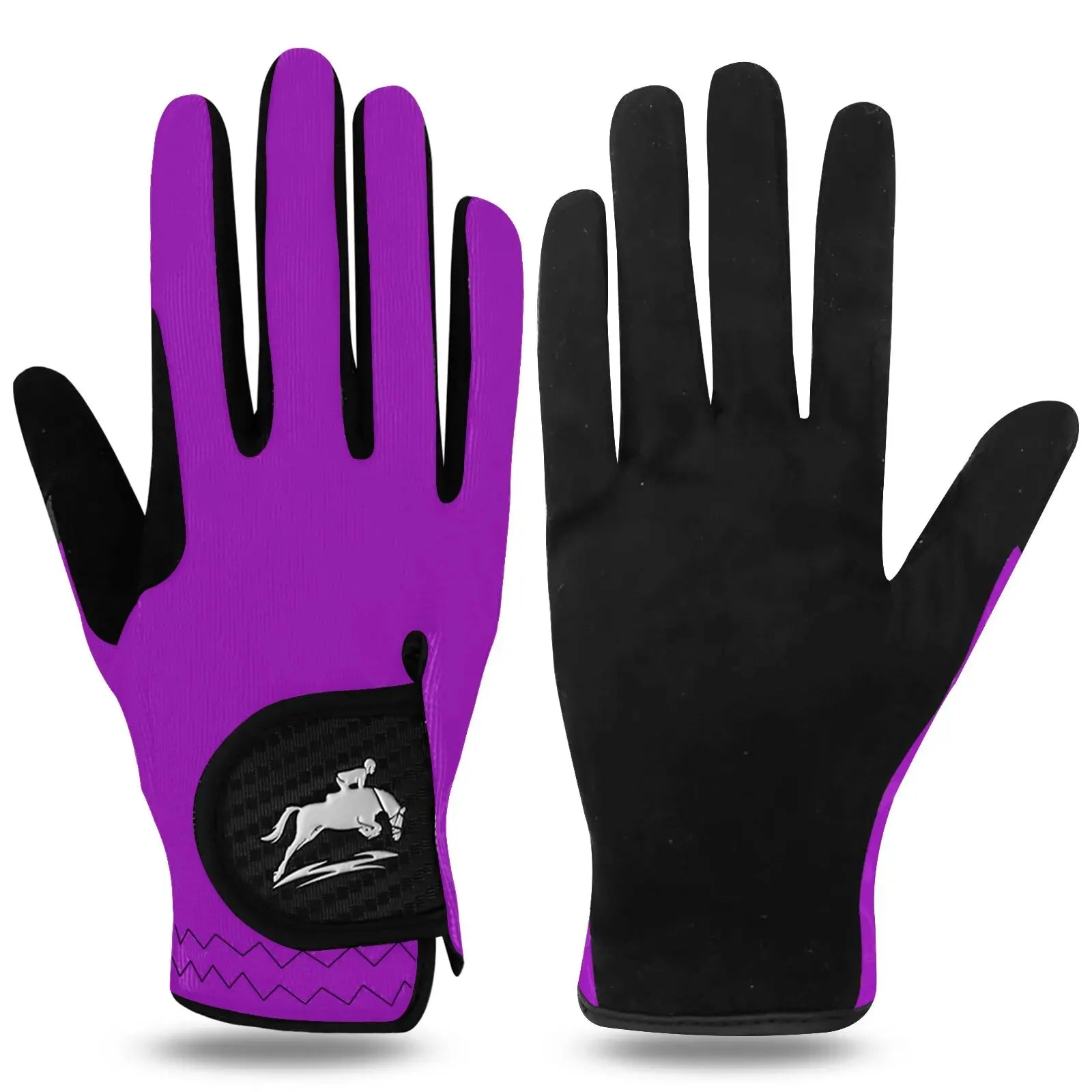 Women's Equestrian Mesh Riding Gloves – Lightweight, Breathable, All-Weather Grip Gloves