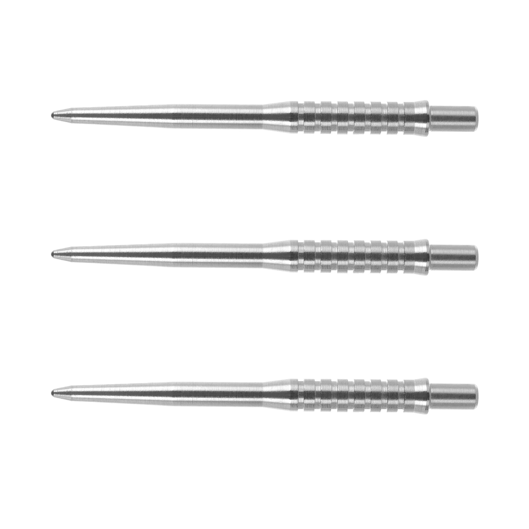 Replacement Dart Stainless Steel Grooved Points – Durable Steel Tips