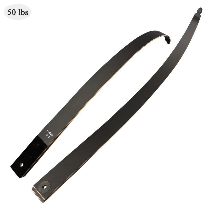 60" takedown recurve bow set – 20–60lbs high-density wood handle for hunting and training