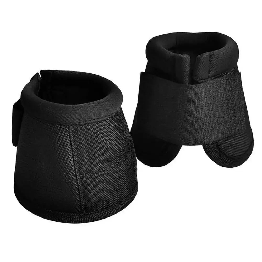 Durable Horse Bell Boots, Tear-Resistant Oxford Fabric Hoof Protection, 1pair Horse Feet Guards