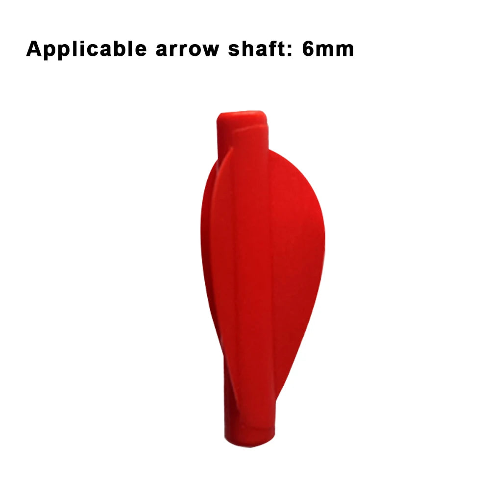Arrow Fletching and Nock Combo for 6mm Shafts Hunting and Target Shooting