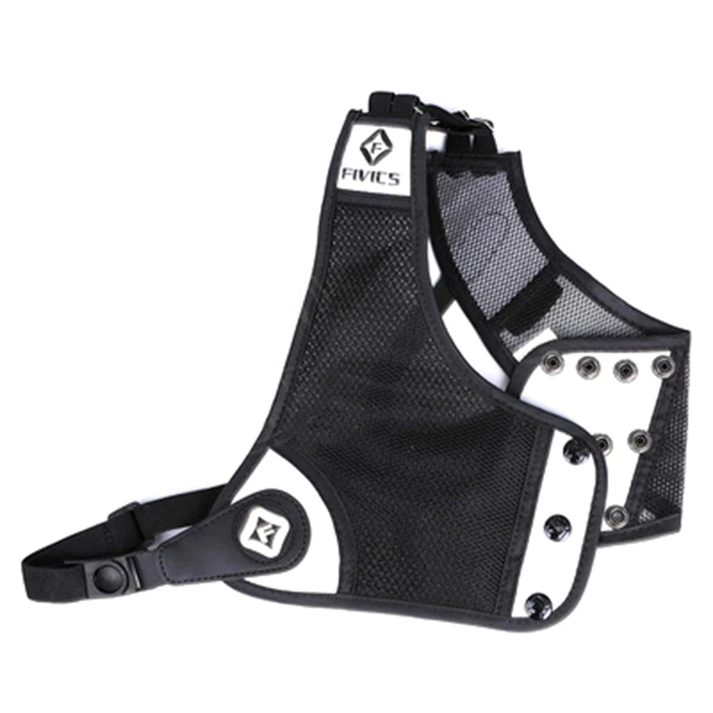 Archery Chest Guard with Adjustable Straps for Right-Handed Shooters