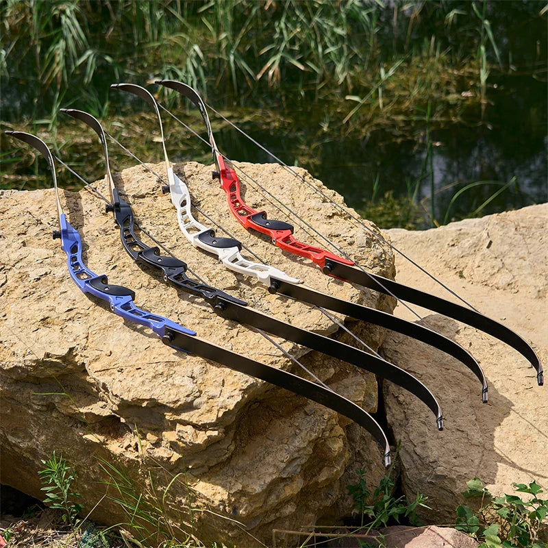 66" SF Recurve Bow Set – Alloy Riser Competition Bow Right Hand 20-40lbs