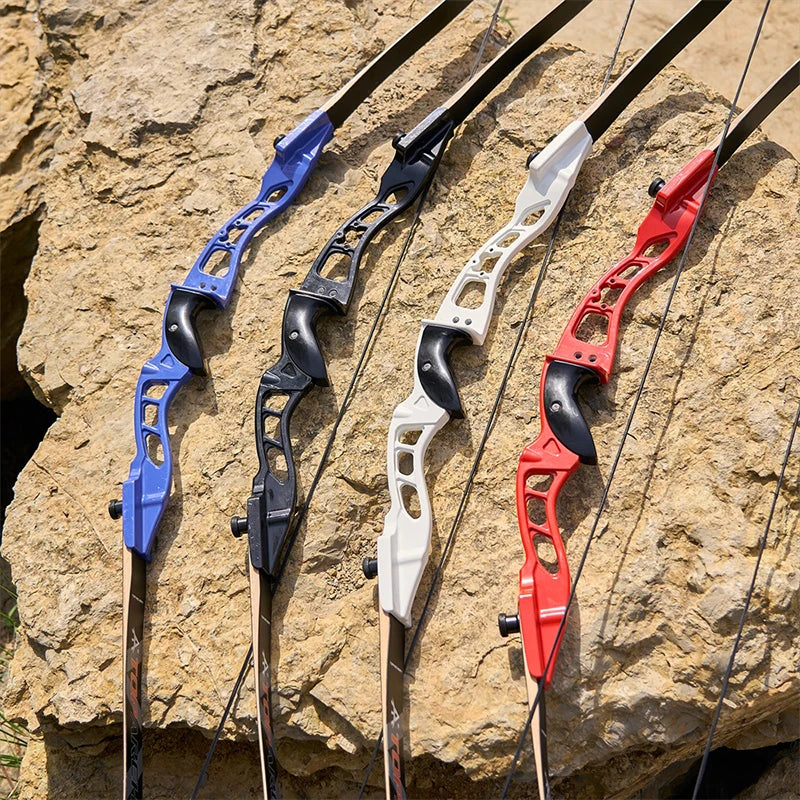 66" SF Recurve Bow Set – Alloy Riser Competition Bow Right Hand 20-40lbs