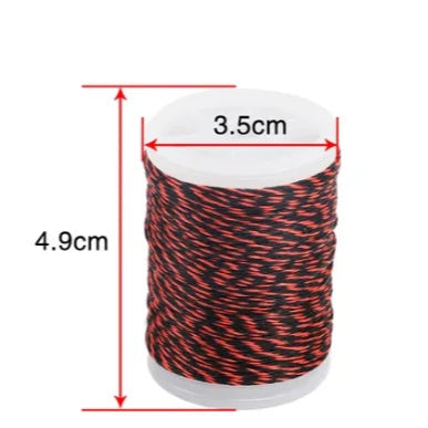 Archery Bow String Serving Thread – 110m, 0.4mm Diameter, 7 Colours