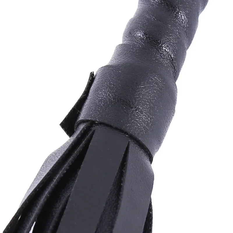 30cm PU Leather Horse Riding Crop – High-Quality Short Whip for Equestrian Training