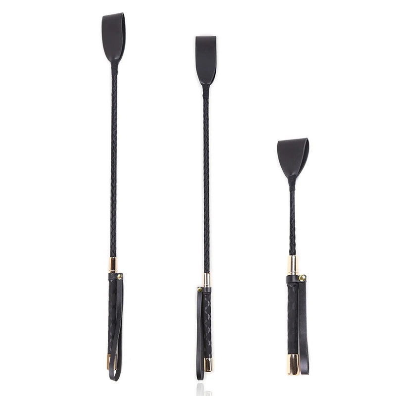Professional Grade Riding Crop – Durable PU Leather Horse Whip with Non-Slip Handle