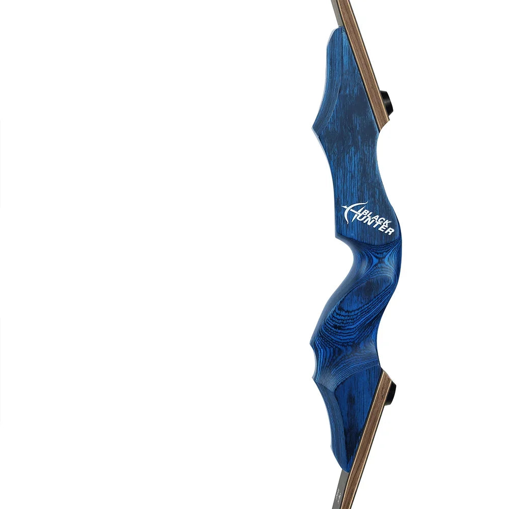 60" traditional recurve bow – wooden takedown bow for outdoor hunting and target use