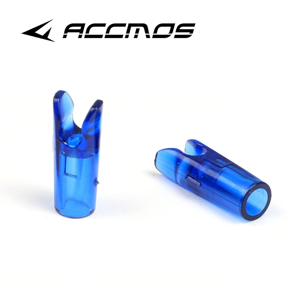 60pcs Plastic Arrow Pin Nocks, Size L & S For ID4.2mm, ID6.2mm, 3.2mm, DIY Arrow Shaft Archery