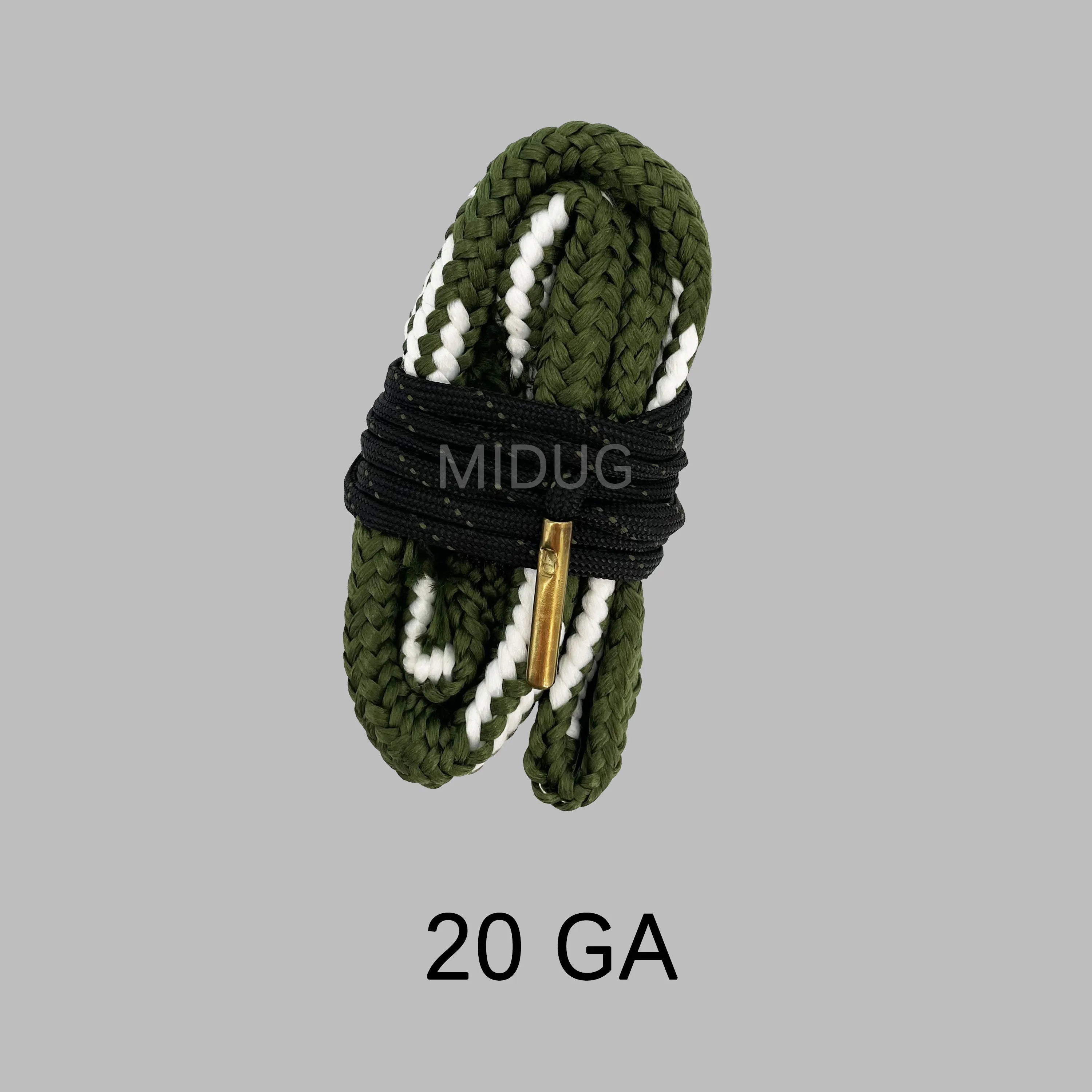 Bore Snake Cleaning Kit – Barrel Brush Rope for 12 GA, 9mm, .22, .223, .308, .44, .45cal & More