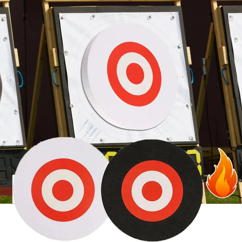 24cm EVA Mobile Archery Target – Outdoor Bow & Arrow Shooting Practice