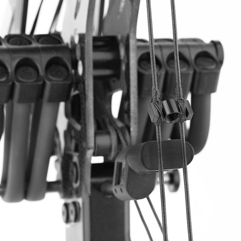 Compound Bow Peep Sight Aluminium Alloy for Double String Archery