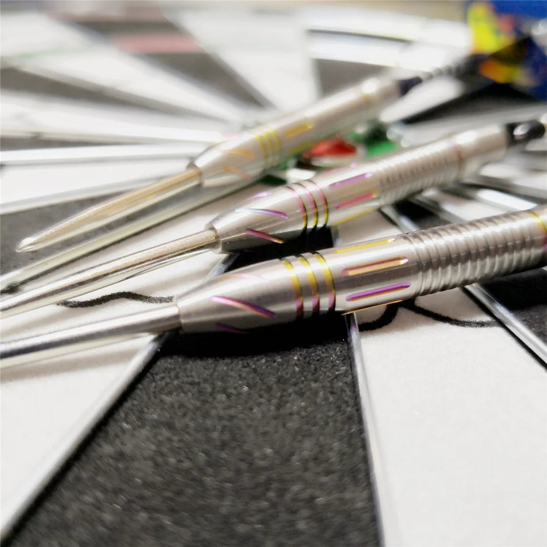 23g Tungsten Steel Tip Darts – 90% Tungsten, Professional Darts with Carrying Case