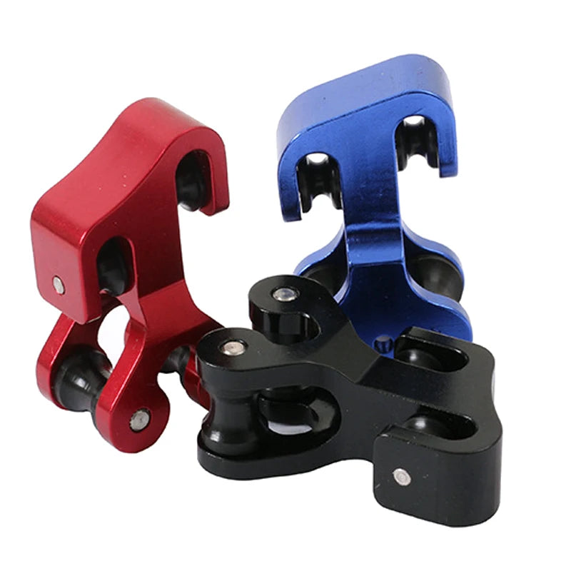 Compound Bow String Splitter with Low-Friction Pulley for Smooth Shooting