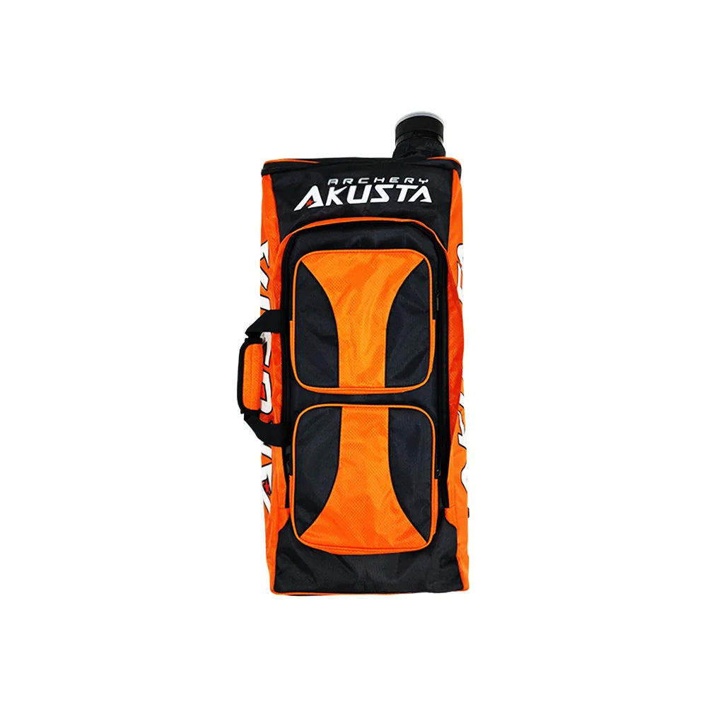 Recurve bow takedown bag with arrow quiver – portable case for hunting and target shooting