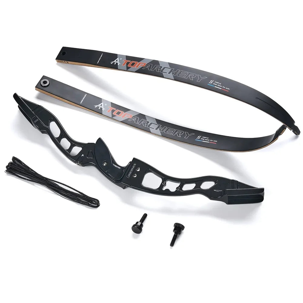 66" SF Recurve Bow Set – Alloy Riser Competition Bow Right Hand 20-40lbs